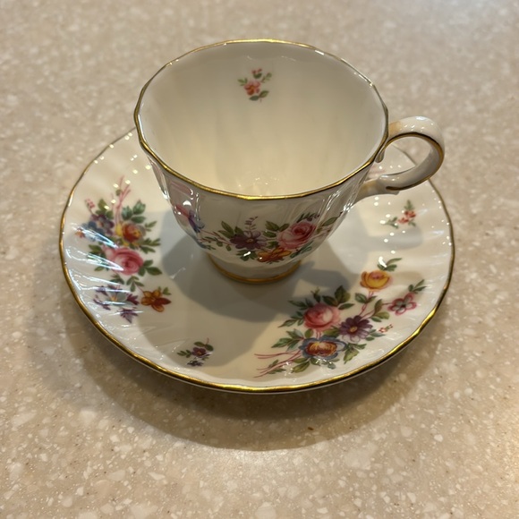 4/$30 Porcelain Demitasse Cups Saucers English Bone China Mix Match Expresso Tea - Picture 4 of 9